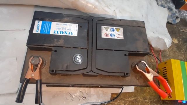 Хороший аккумулятор Варта. Зарядка. Тест. Реанимирование.