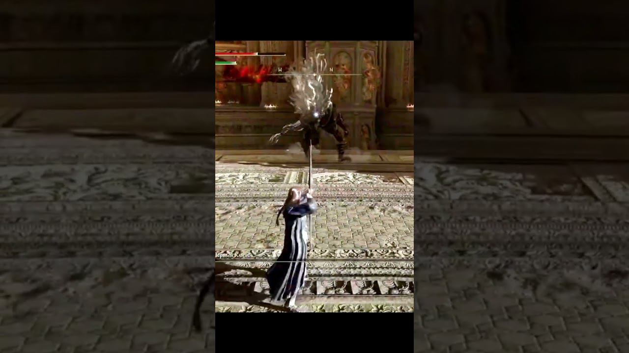 Elden Ring Маликет Черный Клинок #eldenring #bossfight #maliketh