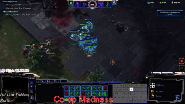 StarCraft 2 Mutation Brutal Vorazun Week 4 Rifts to Korhal смотреть онлайн