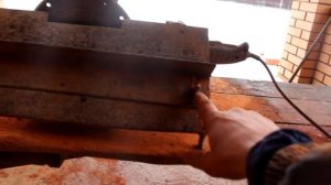 Станок для снятия фаски на кирпиче,изобретение века.