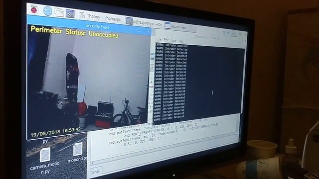OpenCV + Python + RaspberryPi and Picamera object tracking смотреть онлайн