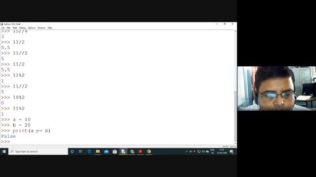 Operators in Python 14 09 20 смотреть онлайн