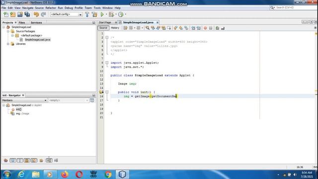 Java the complete Reference Ninth Edition (Chapter 27) Example (1) Displaying an Image смотреть онлайн