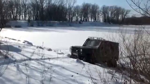 УАЗ - Покатушки ( зима) ! ))) смотреть онлайн