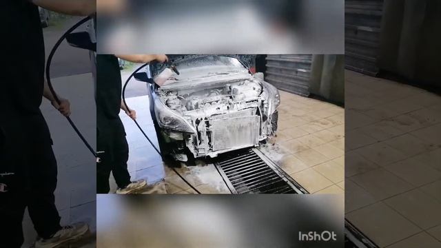 Промывка радиаторов и мотора. Hyundai Solaris. смотреть онлайн