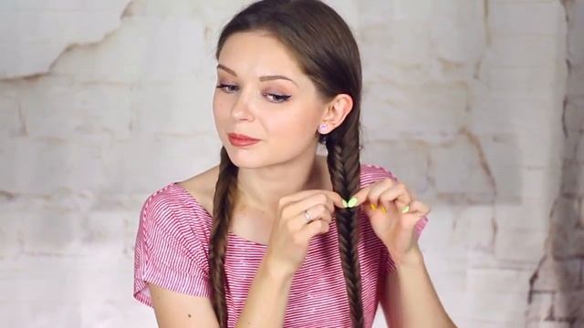 ПЯТЬ простых ПРИЧЕСОК в школу Прически на учебу или работу Back to school ? Afinka смотреть онлайн
