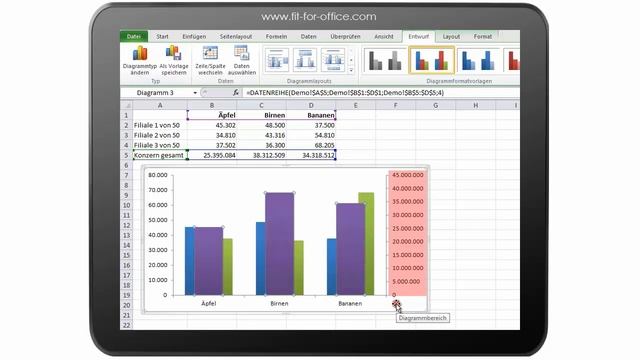 Excel 2010 Diagramme: Zweite Größenachse einblenden смотреть онлайн