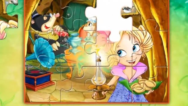 Дюймовочка - интерактивная книга с играми для iPhone и iPad смотреть онлайн