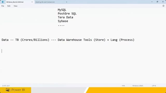 02 Power BI Demo Part2 - November 2nd 2023 | Bhaskar Jogi | Go Online Trainings | 90000 75637 смотреть онлайн