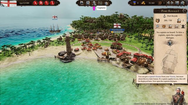 Port Royale 4 Beta - Tutorial Part 1 - PC Preview Gameplay (No commentary) 1440p смотреть онлайн