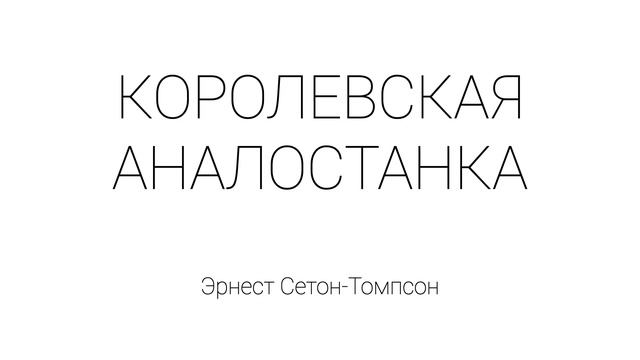 Королевская аналостанка