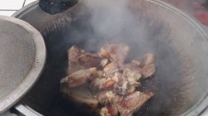 Узбек КАЗАН КЕБАБ / НАСТОЯЩИЙ УЗБЕКСКИЙ ЧАЙХАНА КАЗАН КЕБАБ