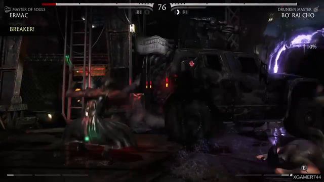 Mortal kombat X - Ermac (Master of Souls) Klassic Tower (VERY HARD) NO MATCHES LOST смотреть онлайн