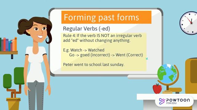 Simple Past: Auxiliary DID смотреть онлайн
