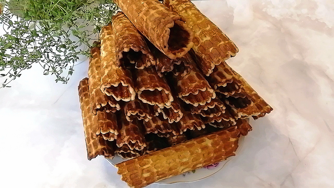 Рецепт хрустящих вафель на Советской вафельнице смотреть онлайн