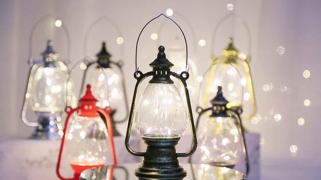 Обзор светильника с гирляндной нитью внутри смотреть онлайн