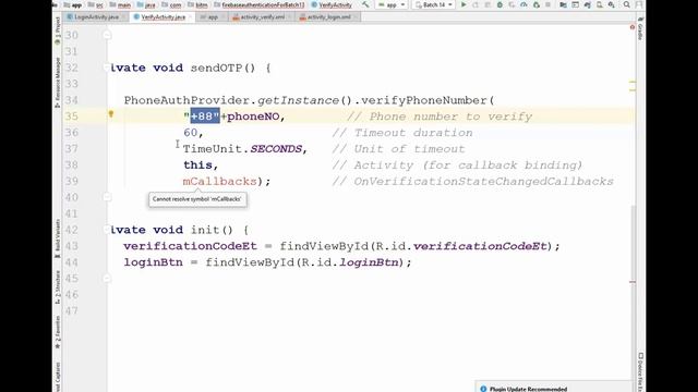 How to set Fire base java file in Android Studio [4th part of project] Bangla tutorial, Part 75 смотреть онлайн