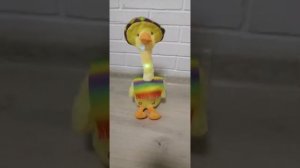 Интерактивная игрушка утка повторяшка танцующая утка Dansing Dick.