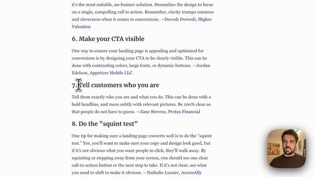 Marketing Expert Reacts to Forbes Recommendations for Landing Pages смотреть онлайн