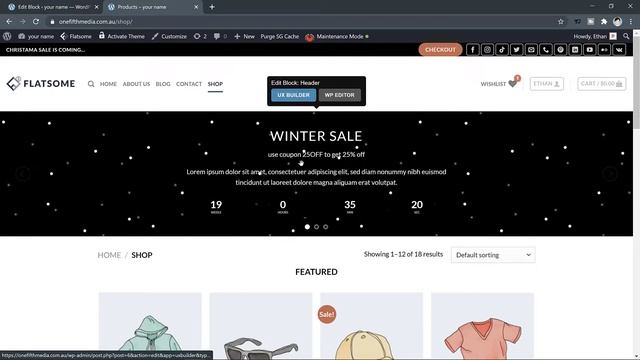 Flatsome电商主题—使用UX Block功能来修改产品页面 | WordPress电商网站完全攻略2020 PART 3 | Flatsome Theme Tutorial 2020 смотреть онлайн