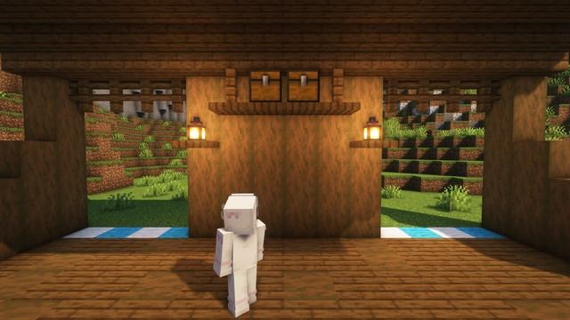 [Minecraft] How to Build an Aesthetic Stable / Tutorial смотреть онлайн