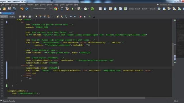 A complete Jenkins pipeline with Docker agents (slaves) tutorial [12/14] смотреть онлайн