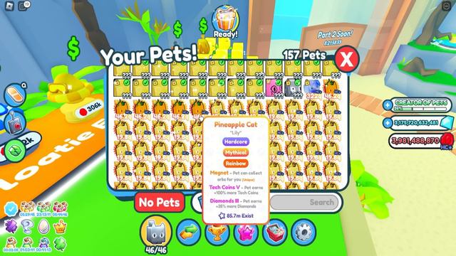 И ЧТО ? ПОТРАТИЛ В ХАРДКОР РЕЖИМЕ 5 МИЛЛИАРДОВ ЗА 1 ЧАС В PET SIMULATOR X ROBLOX Prproj