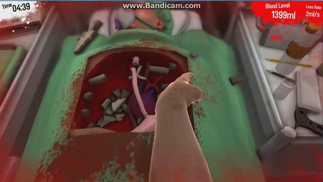 Surgeon Simulator 2013-часть 1-первая опирация