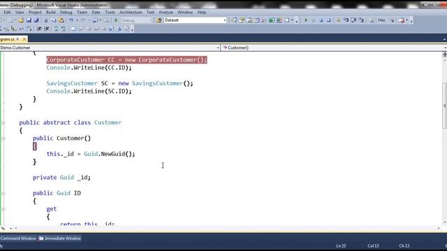 Part 8 Can an abstract class have a constructor смотреть онлайн