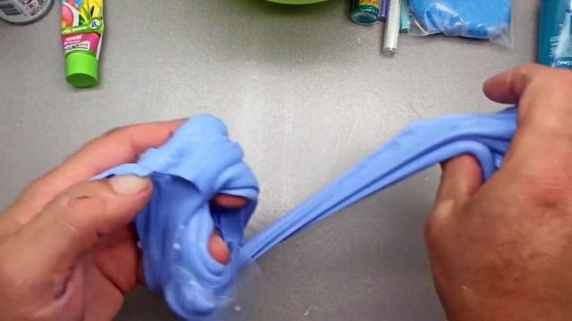 Уговорила папу сделать слайм! Показываем хороший и простой рецепт слайма смотреть онлайн