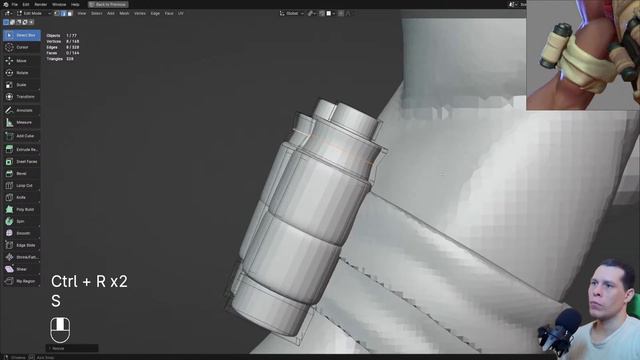 🔴Создаю 3Д персонажа из игры Wayfinder от концепт художника Andrey Naydyushkin в Блендер смотреть онлайн