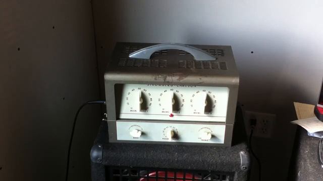 Stromburg Carlson Model AU-33 vintage PA guitar tube amplifier sound demo смотреть онлайн