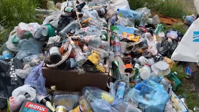 Уборка берега реки от мусора. Акция «Экослед». Бугринский мост смотреть онлайн