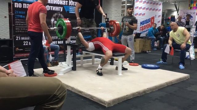 Жим 155 кг МС смотреть онлайн