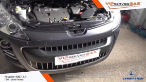 Peugeot 4007 2.4 170 HP 2008- ГБО Landi Renzo-Установка ГБО 4 поколения ВИПсервисГАЗ Харьков