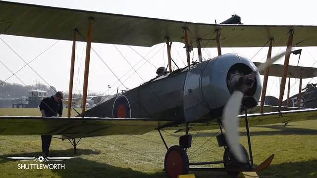 Avro 504K Full Engine Run смотреть онлайн