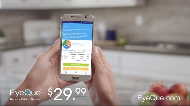 EyeQue Personal Vision Tracker: Comcast Commercial смотреть онлайн
