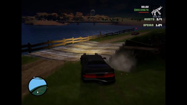 Клод из GTA 3 в GTA SAN ANDREAS Пасхалка в Игре GTA Trilogy Remastered смотреть онлайн