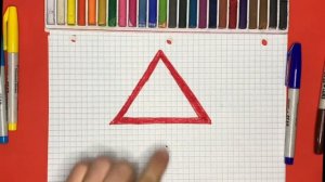 Как нарисовать Дорожный Знак Опасные Повороты| Рисуем знаки Дорожного Движения