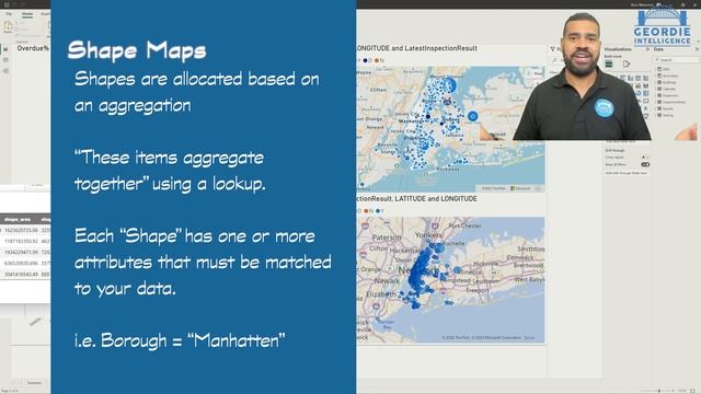 Power BI - Layering up - Maps and Shape Maps - WK8 Extra смотреть онлайн