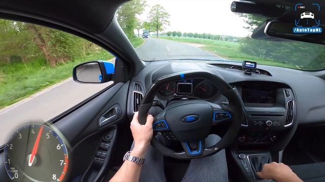 FORD FOCUS RS MK3 440HP MILLTEK POV Test Drive by AutoTopNL смотреть онлайн