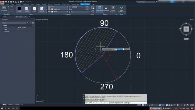 how to create hatch in AutoCAD смотреть онлайн