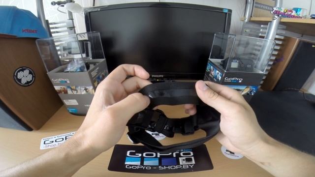 GoPro крепление на голову обзор by gopro-shop.by смотреть онлайн