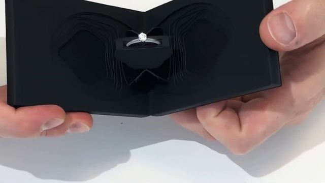 Тонкая коробка для помолвочного кольца SLIM смотреть онлайн
