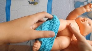 Одежда для кукол крючком. Песочник.