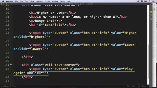 #25 Mini Challenge Higher or Lower Game using JavaScript смотреть онлайн