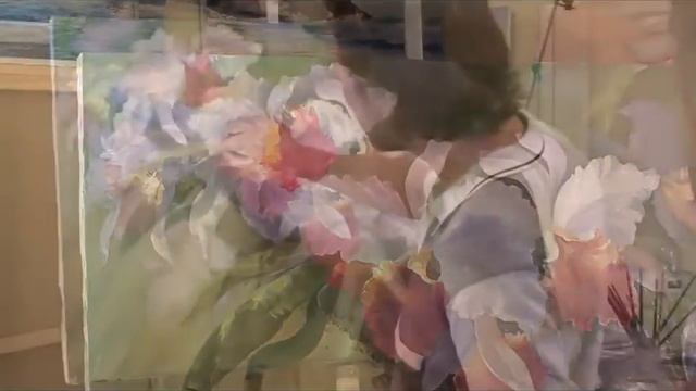 Художник Игорь Сахаров  Рисуем Орхидеи