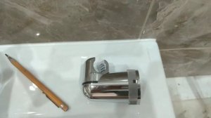 Проблема при установке кронштейна душевой лейки