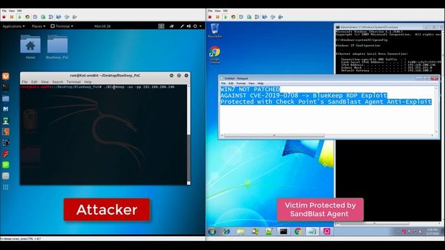Check Point SandBlast Agent Protects Against BlueKeep Vulnerability смотреть онлайн