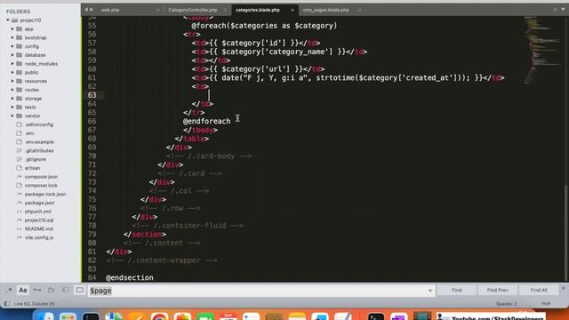 #35 Laravel 10 Tutorial | Categories Module (II) | Display Categories in Admin Panel смотреть онлайн
